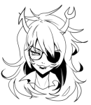  2013 fullres grayscale headshot jin-nyeh monochrome solo vriska_serket 