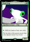 bilious_slick card crossover final_frog frogs jade_harley magic_the_gathering starter_outfit text