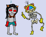  >:? 2015 animated barefoot casual dancestors fullres jaggy_lines latula_pyrope mituna_captor radrom redrom sailorbeefcake scribble_mode shipping skulls this_is_stupid undergarments 
