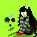   animated dogtier godtier jade_harley kathy pixel planets solo witch 