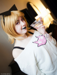  cocktail_glass cosplay oblique_angle real_life roxy_lalonde solo tazoteeka 