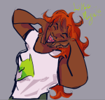  2025 fanfic_art fanoffspring freckles fullres kitty_harley-leider kittyquest mechanicalbowtye solo text 