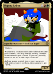  card cat_hat crossover lusus magic_the_gathering nepeta_leijon pounce_de_leon starter_outfit zanderkerbal 
