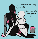  2012 artificial_limb back_angle blush bucket fullres heart illustrating jack_noir ms_paint no_hat nudity paint_it_black redrom shipping sitting spades_slick text universeontherocks 