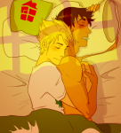  bed dirk_strider high_angle hug jake_english my-friend-the-frog pumpkin_patch redrom shipping sleeping 