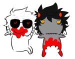  2026 blood cannibalism dave_strider facial_hair fullres gore grubscars karkat_vantas mangoconruedas meme no_shirt parody red_knight_district redrom shipping 