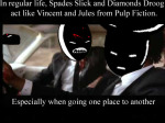  blood car cardioanddonuts crossover dd diamonds_droog image_manipulation jack_noir pulp_fiction spades_slick text this_is_stupid 