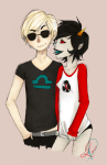  clothingswap coolkids dave_strider elleshe no_glasses red_baseball_tee redrom shipping terezi_pyrope 