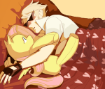  bed bro crossover fluttershy my_little_pony ponies solo 
