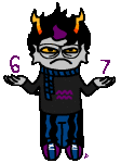 67 2026 animated eridan_ampora fullres jaggy_lines meme no_cape scoundrellyfeline solo starter_outfit text this_is_stupid transparent