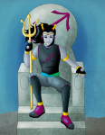  2011 bloodswap equius_zahhak fashion fullres no_glasses schistosoma sitting solo trident underwater 