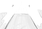 2016 fullres golden_cuestaff grayscale jack_noir juju_breaker low_angle midair multiple_personas paperseverywhere sketch spades_slick union_jack