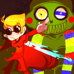  2012 blood broken_royal_deringer cairo_overcoat cover_art dave_strider fullres godtier jaggy_lines knight lord_english rinny time_aspect 