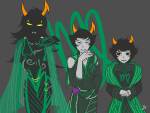  2014 ageswap ancestors au body_modification dancestors dream_ghost fashion flowers fullres jaggy_lines kanaya_maryam lunaticjin maryams porrim_maryam rainbow_drinker silhouette the_dolorosa zodiac_symbol 