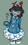  2024 aranea_serket araneadillydally dancestors dream_ghost fullres pixel solo walksprite winter_dress 