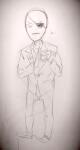 2014 blush eyepatch fullres grayscale heart jack_noir no_hat pencil problem_slick redrom scars shipping sketch spade spades_slick starter_outfit text tyska