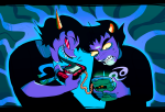  2024 fullres gaming karkat_vantas licking melerbytes starter_outfit sweat terezi_pyrope 