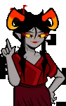 2025 animated damara_megido dancestors fullres iceflower99 jaggy_lines solo starter_outfit talksprite transparent