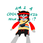  2026 animated emoticon fashion fullres ham0naa image_manipulation jaggy_lines solo terezi_pyrope text 