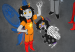 2015 bondage flash_asset fullres gamzee_makara godtier honk karkat_vantas legislacerator_suit light_aspect no_glasses rubber_horn scars sober_gamzee starter_outfit terezi_pyrope thief vriska_serket xamag