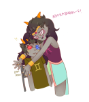  ! blush deleted_source feferi_peixes loki queen_bee redrom shipping sollux_captor 