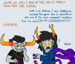  ! 2026 animated aranea_serket dancestors fiduspawn frigiddoctoratus fullres horsaroni jaggy_lines scribble_mode starter_outfit sufferer_necklace tavros_nitram text 