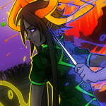  2012 alternia ancestors fullres green_moon makiokuta pink_moon pool_cue_wands profile psionics silhouette solo starter_outfit the_handmaid track_art_contest 