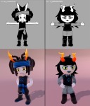  3d hiveswap official_art pirate_thief rebel_marshall 