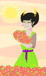 deebree flowers kanaya&#039;s_green_dress request solo 