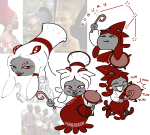  2025 auguryaside dingodad fullres homestuck:_beyond_canon image_manipulation instrument jaggy_lines nymphs solo speculative_design stars text wand 