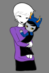 2025 broken_source candy_timeline carrying fullres homestuck:_beyond_canon jaggy_lines rose_lalonde soap382 vriska_maryam-lalonde 