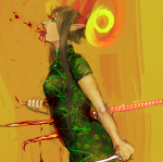 2014 alisonnyash ancestors blood fullres impalement imperial_trident profile quills_of_echidna solo starter_outfit the_handmaid