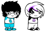  2013 freckles fullres jaggy_lines jane_crocker rose_lalonde rule63 sleuthinglicorice sprite_mode 