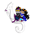  2014 animated eridan_ampora eriferi feferi_peixes freckles fullres lusus palerom pixel seahorsedad shipping smiling_eridan starter_outfit transparent veri 