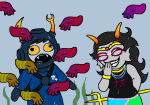  2026 animated aranea_serket cuttlefish dancestors fashion feferi_peixes frigiddoctoratus fullres jaggy_lines no_glasses psidon's_entente scribble_mode starter_outfit underwater 