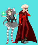  codpiecequeen dave_strider dogtier godtier jade_harley knight pixel space_aspect time_aspect witch 