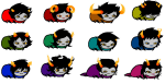  2017 alternate_hair aranea_serket beforans canidaetrot cronus_ampora damara_megido dancestors fullres grubs horuss_zahhak jaggy_lines kankri_vantas kurloz_makara latula_pyrope meenah_peixes meulin_leijon mituna_captor no_glasses no_hat porrim_maryam rufioh_nitram 