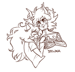  dancestors dream_ghost grayscale kurloz_makara lineart meulin_leijon redrom request rydas_and_ninjettes shipping stewna 