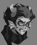  2025 eridan_ampora fullres grayscale headshot monochrome mulself solo 