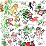  3_in_the_morning_dress art_dump blood cawoof computer dave_strider davesprite dogtier godtier holding_hands injured_davesprite jade_harley jadesprite kiss knight red_baseball_tee redrom request shipping sketch spacetime sports sprite witch yumimori 