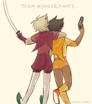  2015 arm_around_shoulder dirk_strider fullres godtier gun heart_aspect hope_aspect ikimaru jake_english katana page prince pumpkin_patch redrom shipping text twin_m9_berettas unbreakable_katana 