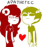  2011 2spooky aradia_megido bana blind_sollux dead_aradia fullres heart jaggy_lines redrom shipping sollux_captor starter_outfit text theme_coloring 