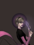  black_squiddle_dress camaryllis rose_lalonde solo thorns_of_oglogoth 