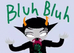 animated blood dream_ghost kanaya_maryam rainbow_drinker solo source_needed sourcing_attempted starter_outfit text what_now