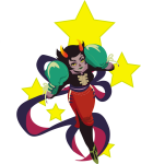 2011 fashion fullres gash_sash high_angle kanaya_maryam kingkaiser solo stars transparent 