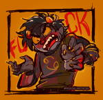  2024 fullres jaggy_lines karkat_vantas solo starter_outfit text weaselmcdiesel 