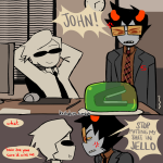 2026 crossover dave_strider formal fullres glasses_added karkat_vantas kechoban parody profile sitting text the_office word_balloon zodiac_symbol