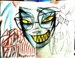 2026 8_ball duddubstep fluorite_octet fullres headshot lusus sketch spidermom text vriska_serket