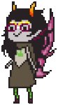 2012 animated feastings feferi_peixes fullres glitter godtier life_aspect pixel solo transparent walksprite witch