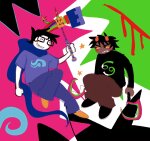  2026 aspect_symbol blood_aspect blush breath_aspect communism fullres godtier heir homes_smell_ya_later john_egbert karkat_vantas midair psyhcic redrom shipping stars starter_outfit warhammer_of_zillyhoo 